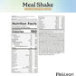 Fit & Lean Meal Shake, Fat Burning Meal Replacement, Protein, Fiber, Probiotics, Coffee Crumb Cake, 1lb, 10 Servings Per Container