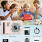 5K Digital Camera - 72MP UHD Digital Cameras for Photography - Autofocus Point and Shoot Small Camera with Flash for Kids - 2.8 Inch Screen Compact Portable Vlogging Camara with 16X Zoom, 32GB SD Card