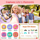 Smart Watch for Kids, 1.85" Fitness Tracker Pedometer Watch, Health, Sleep Monitor, Puzzle Games, Alarm Clock, Camera, Music Player, Torchlight, Activity, Gift Toys for 4 - 13 Years Old Boys and Girls