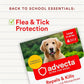 Ultra Flea and Tick Prevention for Dogs - Dog and Puppy Treatment and Control - Mosquito Repellent - Large, Fast Acting Waterproof Topical Drops, 6 Month Supply