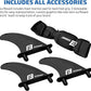 FLOWBOARD Surfboard Softboard Foam - Include (3) Fins 6’ Foot Leash and (2) Wood Stringers Inside Board Availalable in 6' and 7' Short Board and 8' Longboard