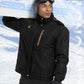 WENRONSTA Men's Ski Snow Jacket Winter Coat Warm Waterproof Windbreaker Mountain Snowboarding Hooded Hiking Traval