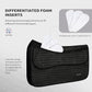 Tackmore Western Saddle Pad Adjustable with Side Pockets and Foam Inserts Shock-Absorbing Riding Pad