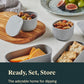 Caraway 4pc Dot Inserts - Dash Ramekins w/Lid - Easy to Store, Non Toxic - Perfect for Sauces, Garnish, & Small Snack or Sides