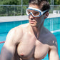 Adult Swimming Goggles,Leak-Proof,Anti-Fog Pool Glasses,Wide View Swim Goggles with Ear Plugs and Nose Clip