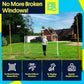 3-in-1 Soccer Training Rebounder & Goal Backstop Net - Soccer Goal for Volley, Passing, Solo Training - Outdoor Sports, Backyard Games