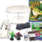 African Dwarf Frog Starter Kit- Includes Certificate for 2 Live Frogs- All-in-One Bundle with Book, Small Aquarium, Food, Instructions Now
