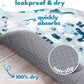 NALALAS Large Washable Pee Pads for Dogs | Reusable, Waterproof & Ultra Absorbent Puppy Pads | Dog Pee Pads, Anti-Slip, Leakproof & Quick Dry Pet Training Mat | Whelping Pad, Puppy Mat & Crate Pad