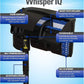 Tetra Whisper IQ Power Filter 60 Gallons, 300 GPH, with Stay Clean Technology