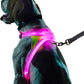 Noxgear LightHound - Multicolor LED Illuminated, Reflective Dog Harness (Medium)