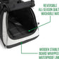 Sherpa Forma Frame Crash-Tested Travel Pet Carrier, Airline Approved & Guaranteed On Board - Black, Medium