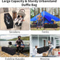 46 Inch Travel Duffle Bag Extra Large Sport Equipment Duffel Bags with 2-way Lockable Zippers