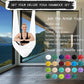 5.5 Yards Aerial Silks Yoga Swing Set - Aerial Yoga Hammock Kit Anti-Gravity Flying for Fitness, Low/Non Stretch Nylon Tricot Fabric Hardware Included for Dance
