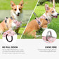 Timos No Pull Dog Harness,NO Need Go Over Dogs Head 3 Snap Buckles Reflective Oxford No Choke Harness with Front & Back 2 Metal Leash Clips Soft Padded for Small Medium Large Dogs Pink S