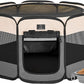 A4Pet Portable Kitten Playpen for Cats, 27" Foldable Pet Playpen for Puppy/Cat/Rabbit/Chick, with Removable Zipper Top & Mesh Panel(11”W × 7.5”H)