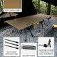 ONETIGRIS SUPRANUBIS Camping Cot, Height Adjustable with Cot Leg Extenders, Strong Support 330lbs, Lightweight Comfortable Folding Bed for Camping, Hiking, Travel, Truck, Beach, Office Nap