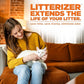 POOPH® LITTERIZER® – 16oz Bottle – Absorbs 46x Weight in Wetness & Odor – Keeps Litter Dry, Reduces Mess, Reduce Litter Costs AND Get a STINK-FREELitter Box – WITHOUT Fragrances or Harsh Chemicals