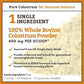Wholistic Pet Organics Pure Colostrum - 2 Oz - Dog Allergy Relief & Itchy Skin Treatment, Senior Dog Supplements & Immune Support, Licking Paws Relief