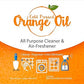 Premium Cold Pressed Orange Oil Concentrate- 32 oz (with D-Limonene), Concentrated Cold Pressed Orange Oil Blend - All-Purpose Citrus Cleaner and Degreaser Blend