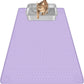 Cat Litter Mat, Extra Large 40" x 28" Silicone Mat Litter Trapping Mat for Scatter Control, Soft on Kitty Paws, Easy to Clean (Purple)