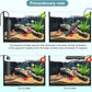 Submersible Aquarium Heater 100W/200W/300W/500W, Fish Tank Heater with high-Temperature Protection and Turtle Tank Heater with Automatic Power-Off When Leaving seawater or Freshwater.