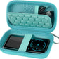 MP3 & MP4 Player Case for SOULCKER/G.G.Martinsen/Grtdhx/iPod Nano/Sandisk Music Player/Sony NW-A45 and Other Music Players with Bluetooth. Fit for Earbuds, USB Cable, Memory Card - Green