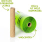 PLANET POOP Home Compostable Dog Poop Bags Extra-long with Handles 120 Un-Scented Pet Waste Bags Plastic Free, Thick Leakproof Plant-Based Doggy Bag, Cats & Dogs Pet Supplies