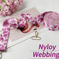 Printed Flower Nylon Webbing with Buckle 1 1/2 inch 6 Yards Pink Thick Patterned Fabric Webbing Luggage Handle Jacquard Ribbon for Backpack Bags-Seatbelt-Clothing-Sewing-DIY Crafts & Projects