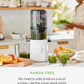 Nama J2 Cold Press Juicer – Self Feeding for Hands-Free Operation with Wide Mouth Hopper for Whole Recipe Loading, Zero Waste Masticating Juicer For More Juice, Less Pulp – Easy Cleanup & Assembly