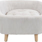 Christopher Knight Home Elroy Orthopedic Dog Bed, Elevated Dog Sofa Bed for Small Dog, Supportive Foam Pet Couch Bed with Wooden Legs, Modern Pet Sofa Bed, Light Beige