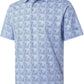 Men's Golf Polo Shirts Short Sleeve Striped Performance Moisture Wicking Dry Fit Golf Shirts for Men