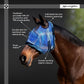 Kensington UV Fly Mask with Fleece Trim - Protective Mask with Dual Ear Opening & Forelock Freedom - Medium, Lavender Mint