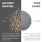 Ultum Nature Systems Controsand Maui Aquarium Gravel (8L) - Small Pebbles for Fish Tank - Planted Rocks - Substrate - Versatile Stones
