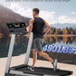 WELLFIT Treadmill for Home, 2 Level Incline Heavyduty Treadmill with Pulse Sensor, 4.0 HP, 1.0-10.0 MPH, 450/360 lbs Capacity, Large Running Area Treadmills with Bluetooth Player & LED Display