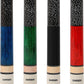 4 Pieces Pool Cue Stick 58 inch 18 oz 19 oz 20 oz 21 oz Billiard House Bar Pool Stick