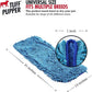 Tuff Pupper Quick Dry Towel for Dogs | Ultra Absorbent Microfiber Shammy | Extra Large 35x15 Size for All Breeds | Comfortable Hand Pockets | Indoor Outdoor Use | Durable Material | Machine Washable
