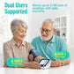 Runstar Upper Arm Blood Pressure Monitor with Wide Range Cuff (8.7'' -16.5'') for Home Use FSA/HSA Eligible, Automatic Digital BP Machine with Storage Bag, 2x99 Reading Memory
