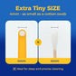 PETHROOM] Pet Toothbrush for Cats and Dogs | Round Shaped Head with Ultra Soft Bristle for Deep Cleaning Dental Care, Kitten and Small Dogs, Tartar Plaque Removal (Deep Point)