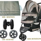ROODO Pet Stroller Inner Pad for Exclusive Use,Original,Replaceable,Easy to Clean,Set of 3 pc(Gray)