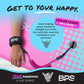 BPS 'Storm' Bodyboard with Premium Coiled Leash - Lightweight with EPS Core, Durable for All Wave Conditions