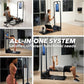 Gym Monster Smart Home Gym, Multifunctional Strength Training Machine, Smith Machine Power Cage Workout Station, Squat Rack Cable Machine, Full Body Fitness Equipment for Home Workout