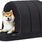 Orthopedic Dog House - Outdoor Waterproof Dog Shelter w/Porch - Indoor Pet House w/Egg-Crate Foam - Cooling - Machine Washable - Ideal for Medium Breeds & Fits 30-Inch Crate - 29"x18"