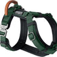MADE TO ROAM Premium Explorer Harness - Y-Shaped Dog Harness with Adjustable Durable Nylon, Soft Padding, Metal Buckles and Leather Handle for Small, Medium, Large Dogs (Maine Marina, Size 1)