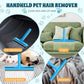 Carpet Rake for Pet Hair Removal, Reusable Cat Dog Hair Remover, 58’’ Adjustable Long Handle Pet Hair Removal Tool, Carpet Rake Scraper, Pet Hair Removal Broom for Rugs, Mats, Couch, Furniture