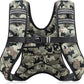 ZELUS Weighted Vest, 6lb/8lb/12lb/16lb/20lb/25lb/30lb Weight Vest with Reflective Stripe for Workout, Strength Training, Running, Fitness, Muscle Building, Weight Loss, Weightlifting