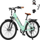 V80 Electric Bike, 1000W Motor 28MPH Ebike, 48V 13Ah Removeable Battery, 26'' City Cruiser Adult Electric Bicycles up to 70 Miles