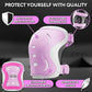 SKATEWIZ Skating Protective Gear Adults & Kids [6pc] incl. Knee Pads, Elbow Pads Wrist Guards for Roller Skating & Skateboarding