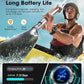 Smart Watches for Men, Bluetooth Call Military Smart Watch, Waterproof Fitness Tracker with Heart Rate/Blood Oxygen/Sleep Monitor/124 Sports Modes, Tactical Watch for Android Phones & iPhone (Silver)