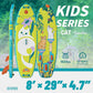 Joy 8'×29"/11'×35" Inflatable Paddle Board for Kids, One-Stop Premium SUP Accessories, Stand Up Paddle Board for More Balance, Tailored Fins for More Fun
