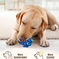 1.96'' Dog Balls for Dogs Aggressive Chewers Indestructible Tennis Durable Bouncy Interactive Dog Toy Balls for Fetch Game Floating Training(Blue Small)